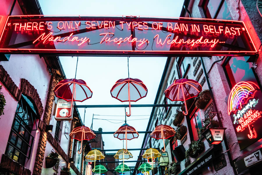 Umbrella Street Belfast