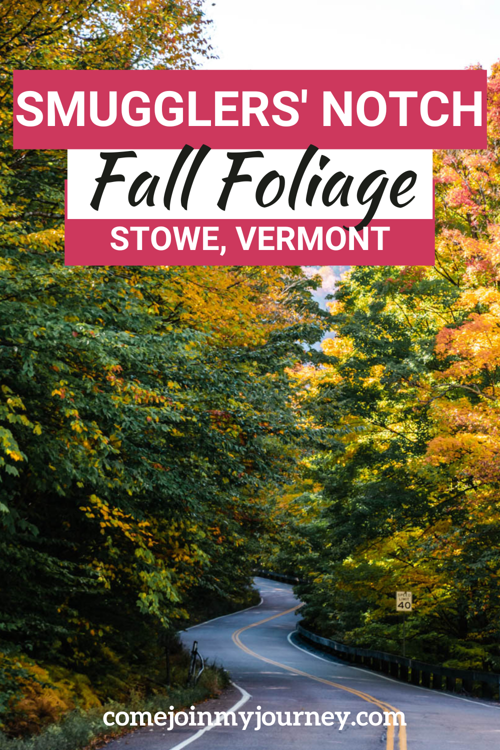 Smugglers Notch Fall Foliage