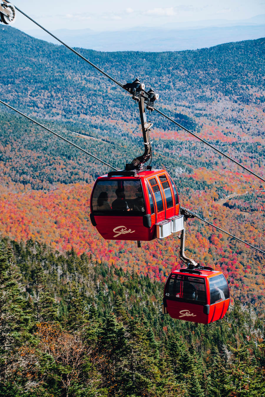 Stowe Gondola Fall foliage