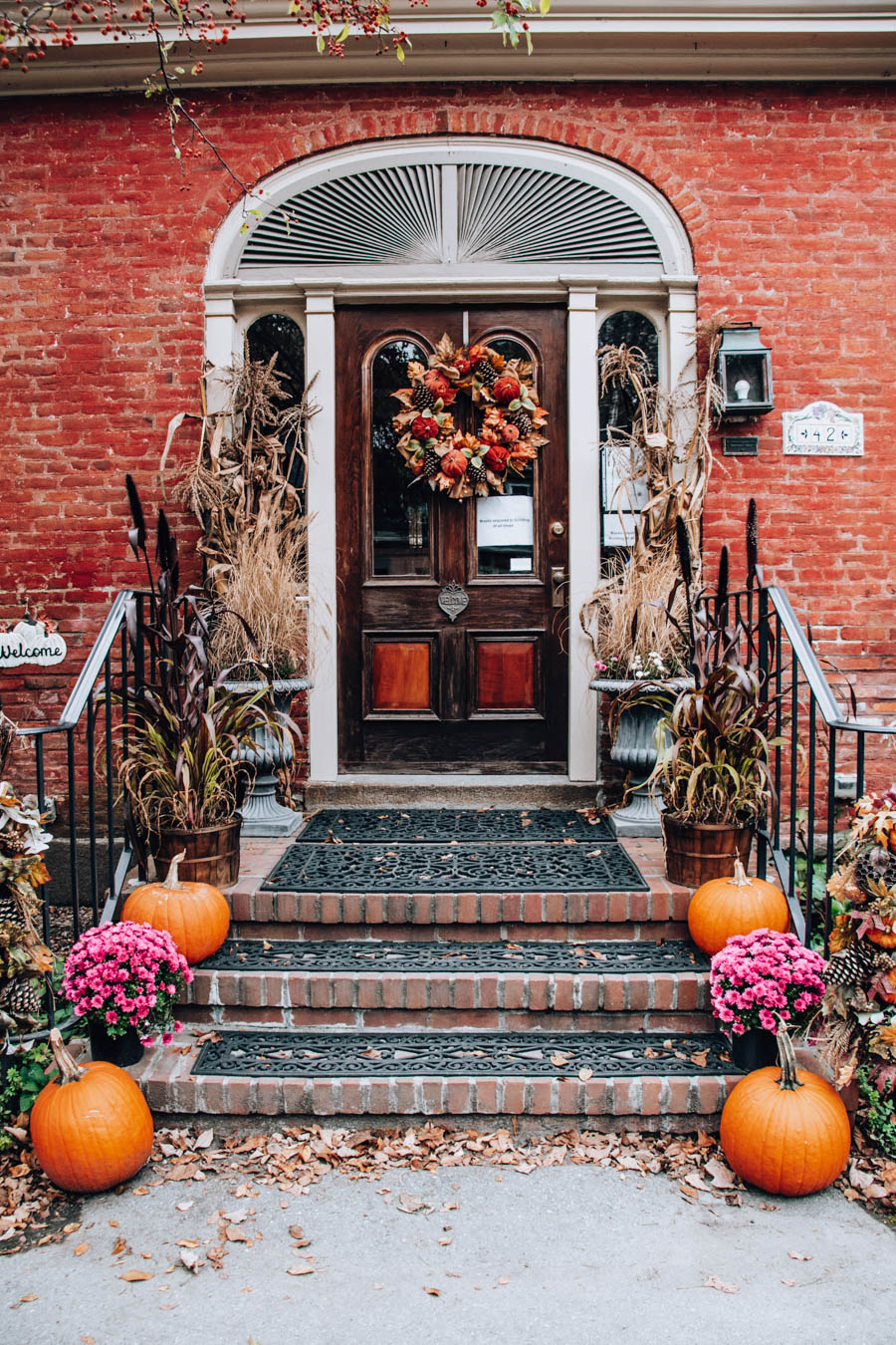 Woodstock Vermont in Fall