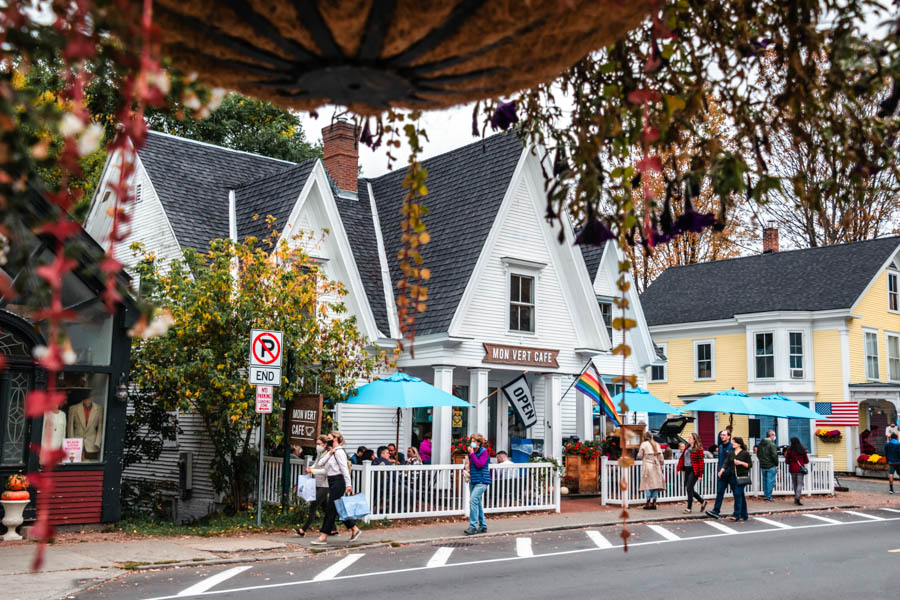 Mon Vert Cafe in Woodstock Vermont