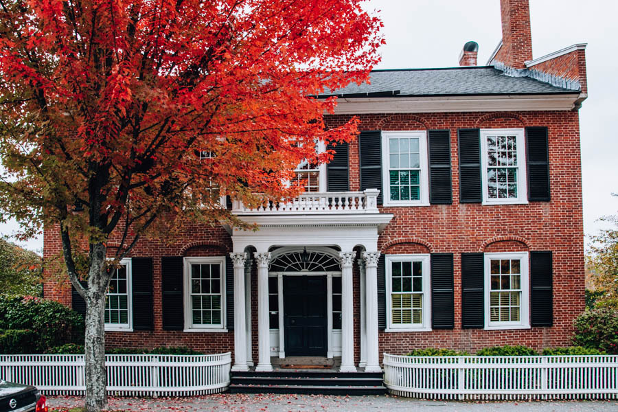 Woodstock Vermont Fall Foliage