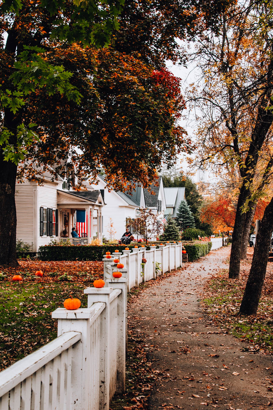 Best Fall photo spots in Woodstock Vermont