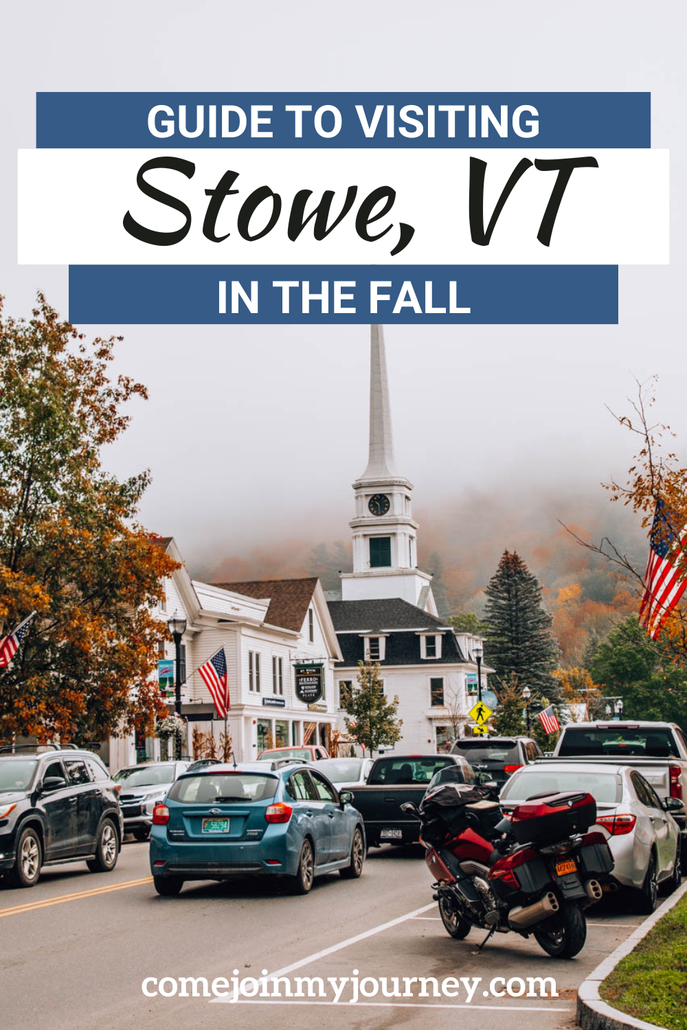 Fall in Stowe Vermont