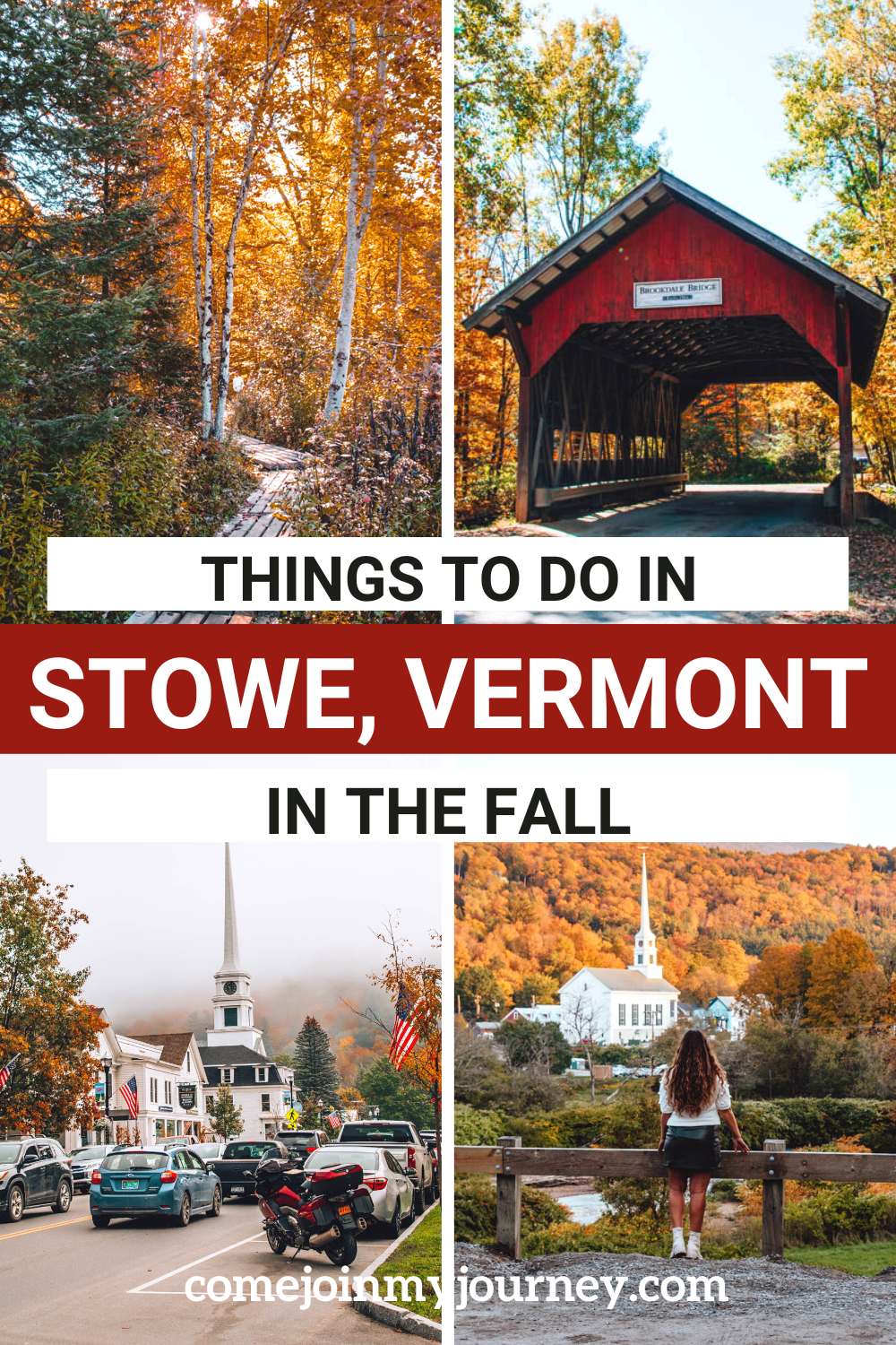 Fall in Stowe Vermont