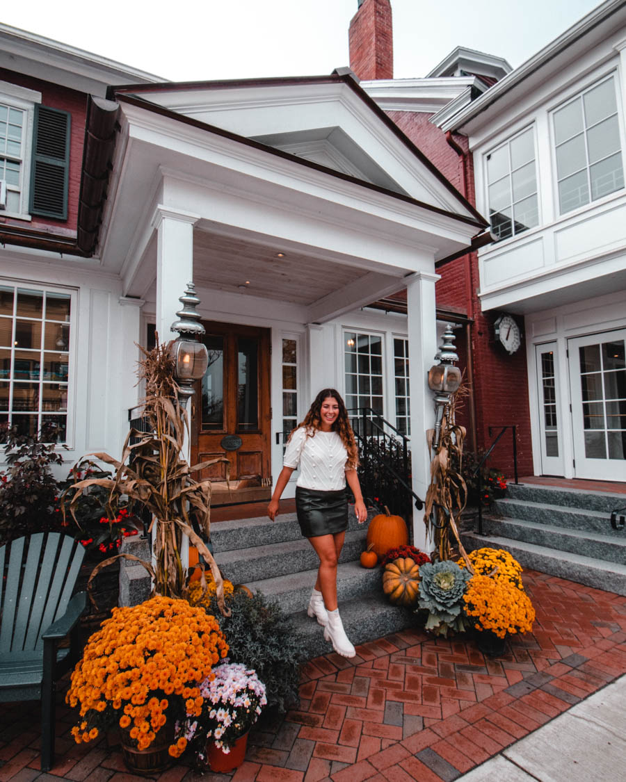 Green Mountain Inn Stowe in Fall