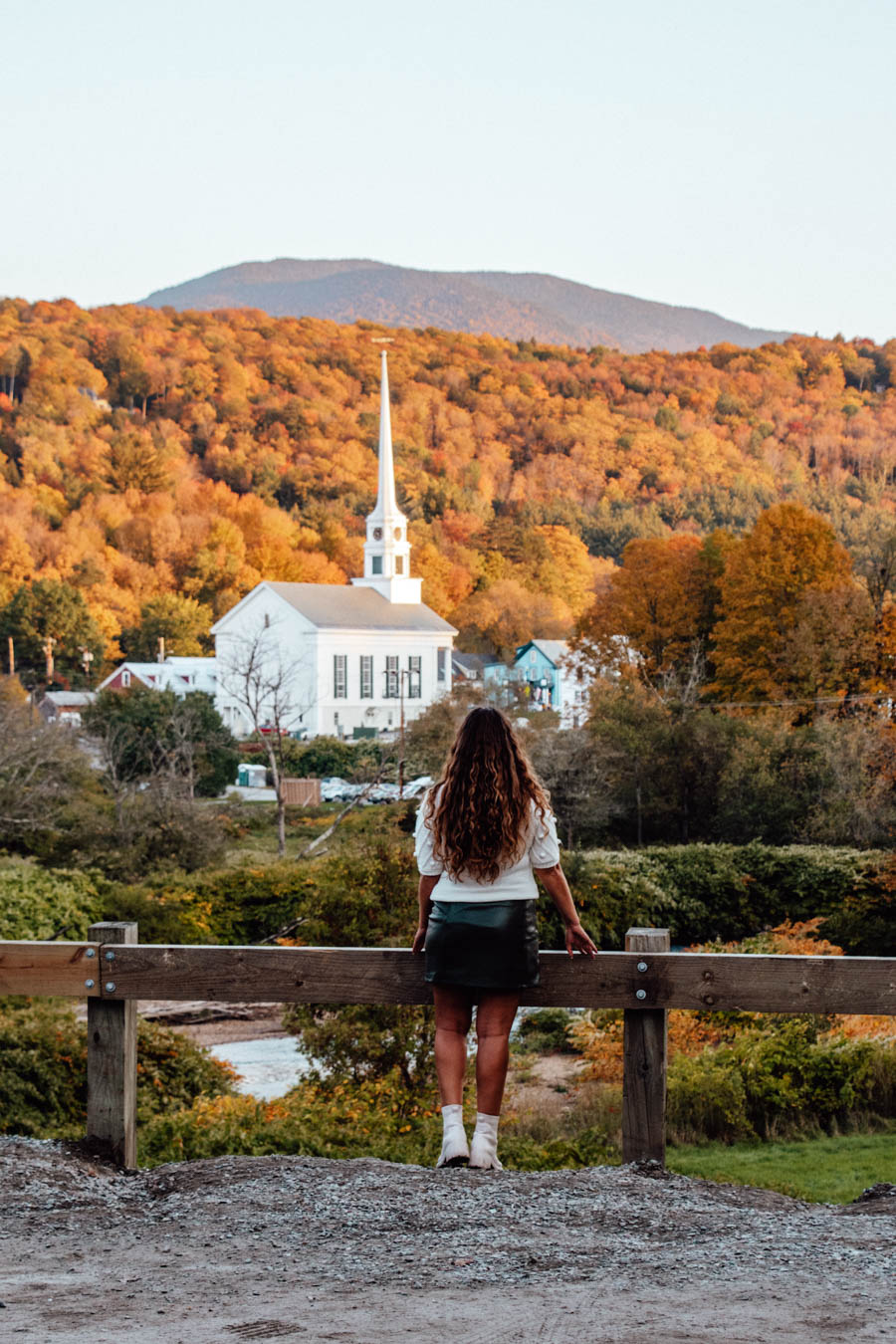 Fall in Stowe Vermont