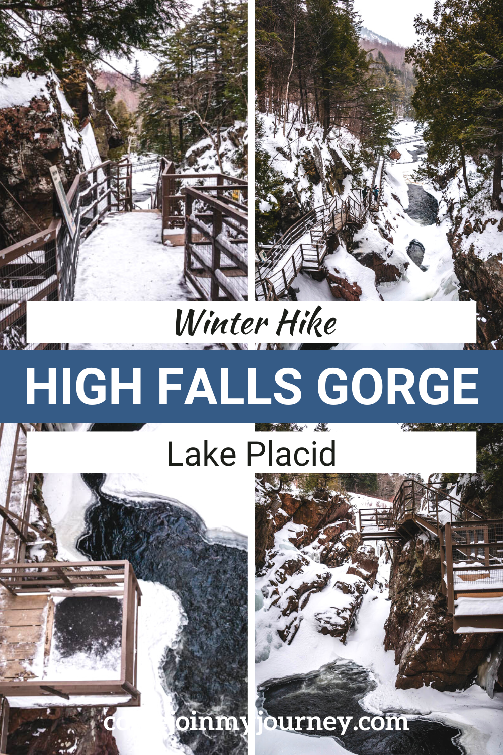 High Falls Gorge in Winter