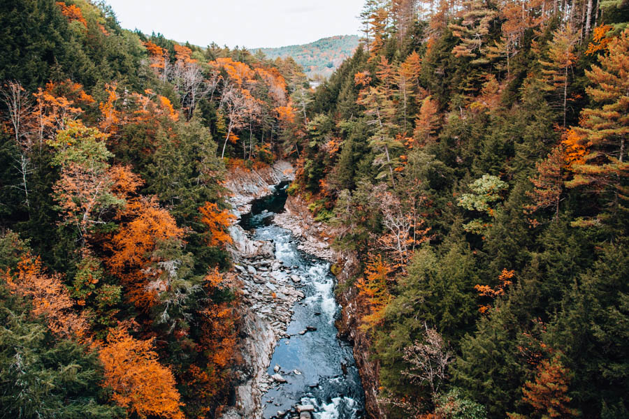 Quechee Gorge Overlook