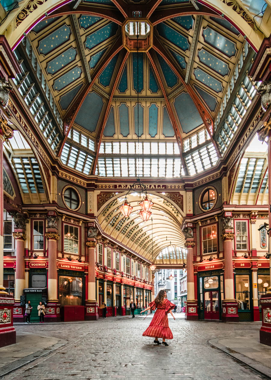 Harry Potter London Itinerary - Leadenhall Market