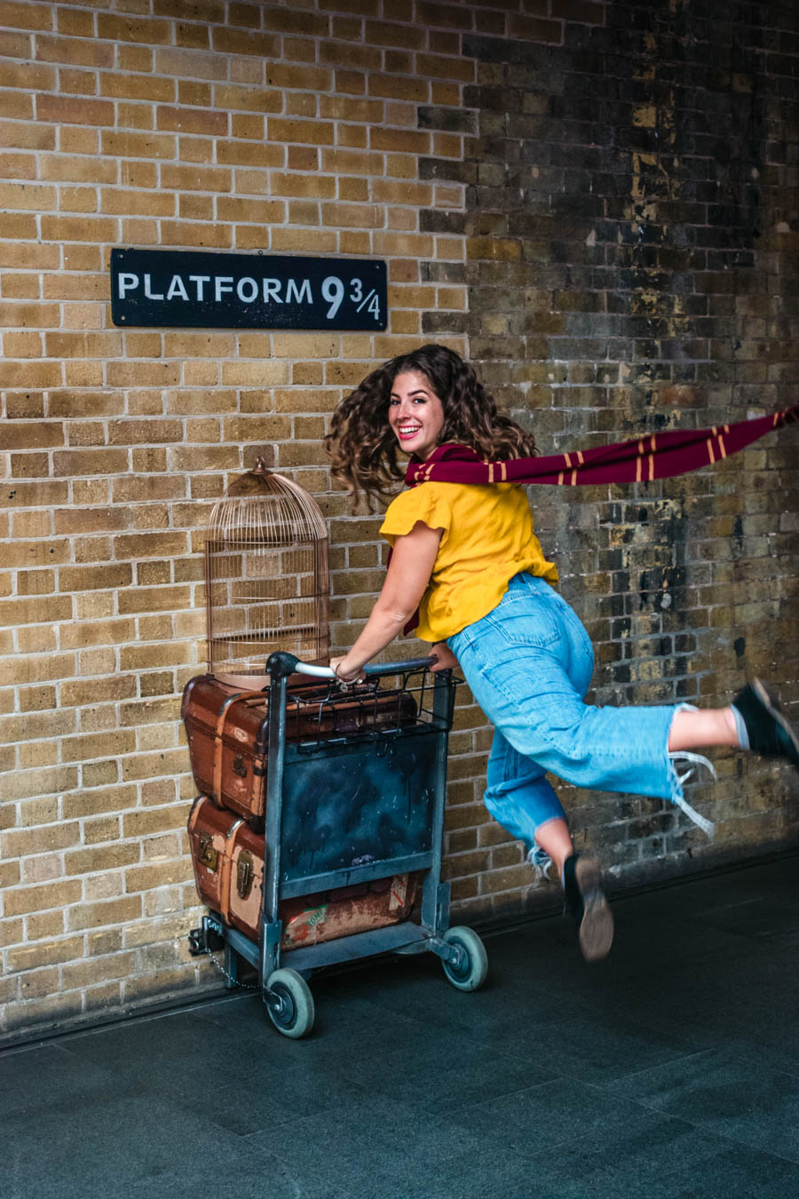Harry Potter London Itinerary - Platform 9 3/4