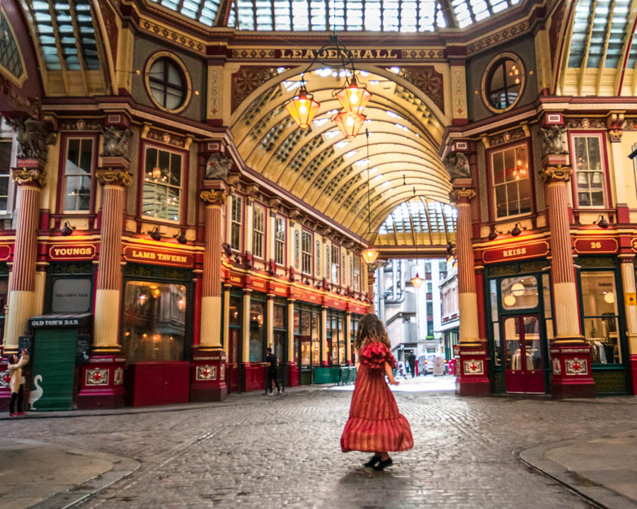 Leadenhall Market Harry Potter Diagon Alley